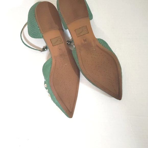 Seychelles Light Green Flat Shoes - Picture 5 of 7